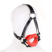 Lade das Bild in den Galerie-Viewer, Lippengummi-Form, offener Mundknebel 
