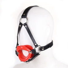 Lade das Bild in den Galerie-Viewer, Lippengummi-Form, offener Mundknebel 
