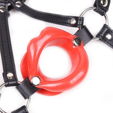 Lade das Bild in den Galerie-Viewer, Lippengummi-Form, offener Mundknebel 
