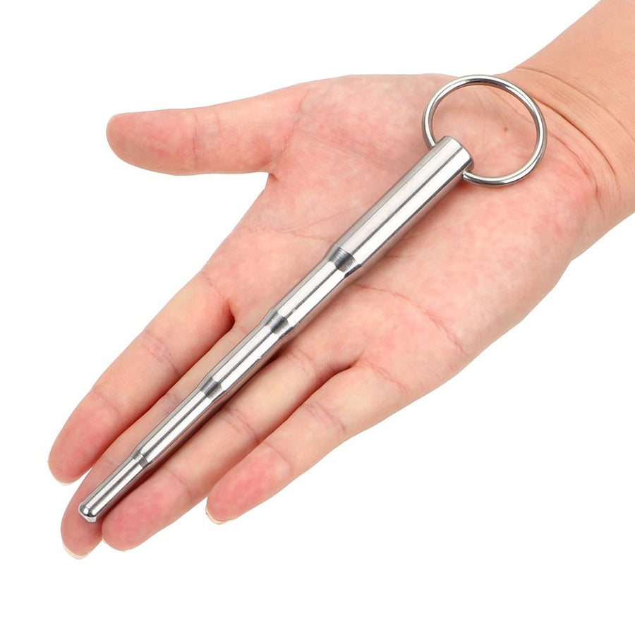 BDSM Sounding Therapy Penis Plug with Ring, gallery view 2