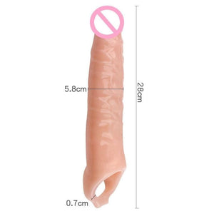 Intimacy-Enhancing Huge Cock Sleeve BDSM