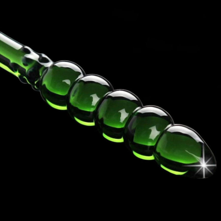 Green Polished Anal Beads, gallery view 2