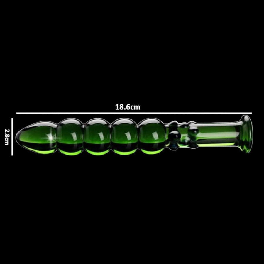 Green Polished Anal Beads, gallery view 4