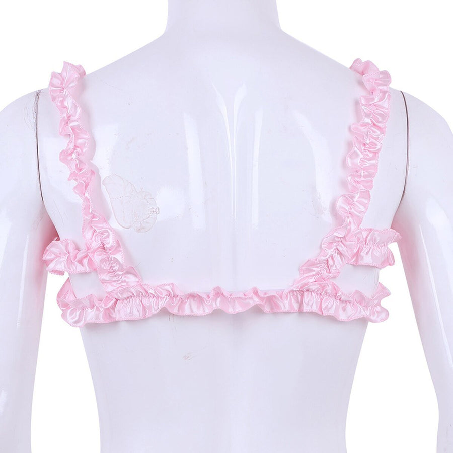Lily Satin & Bows Sissy Bra, gallery view 7