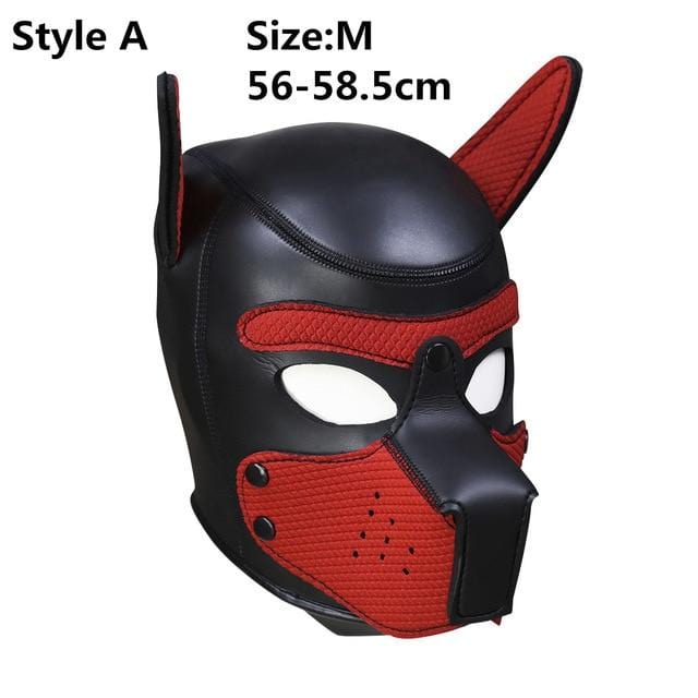 Padded Doggie Cosplay Hood BDSM, gallery view 3