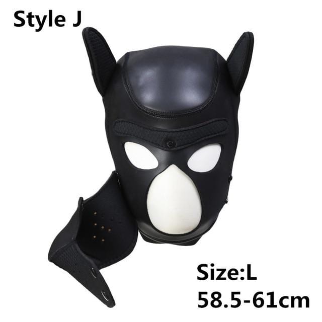 Padded Doggie Cosplay Hood BDSM, gallery view 20