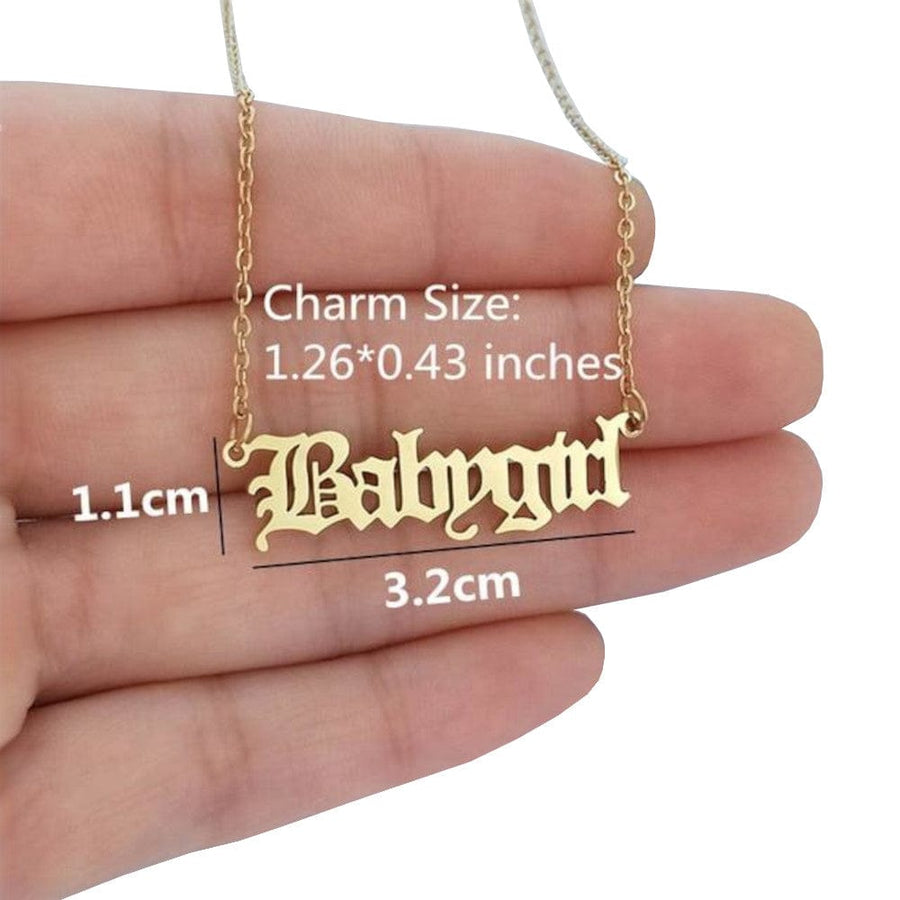 Necklace Charming Bling Submissive Collar, gallery view 4