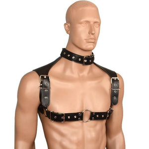 Exotic Cosplay Harness Collars for Men