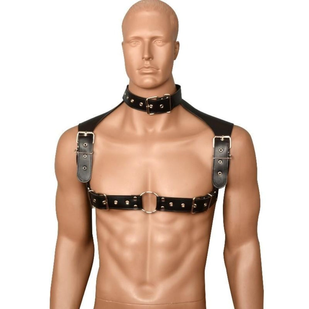 Exotic Cosplay Harness Collars for Men