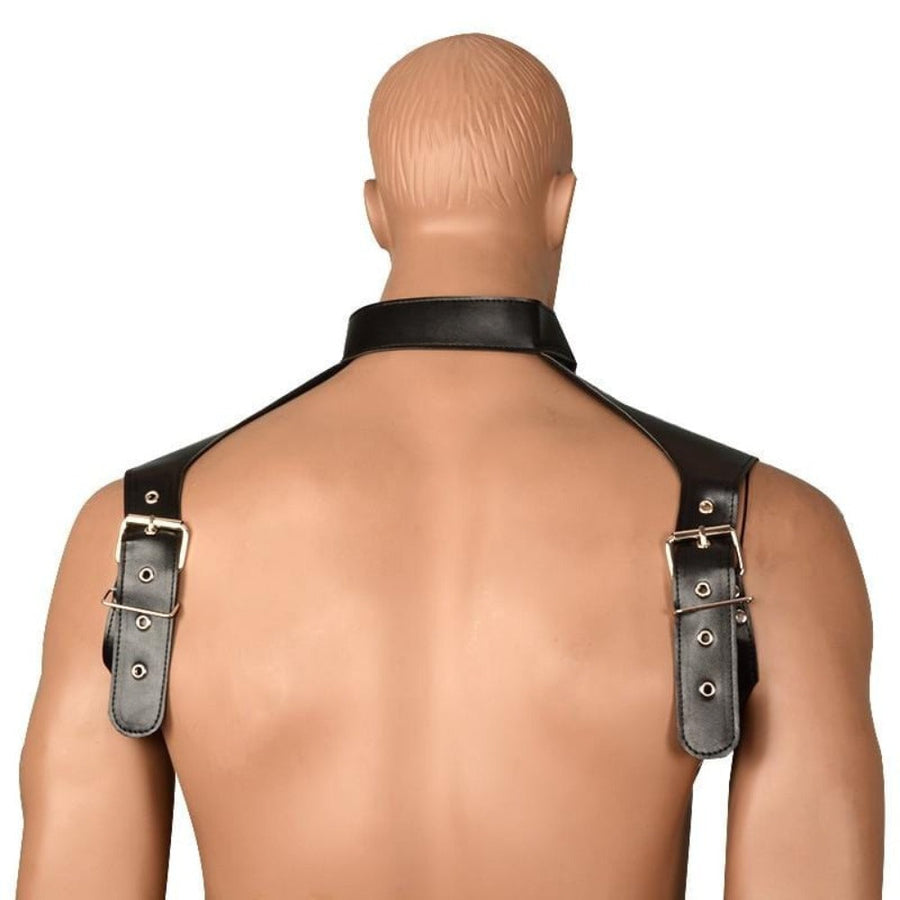 Exotic Cosplay Harness Collars for Men, gallery view 7