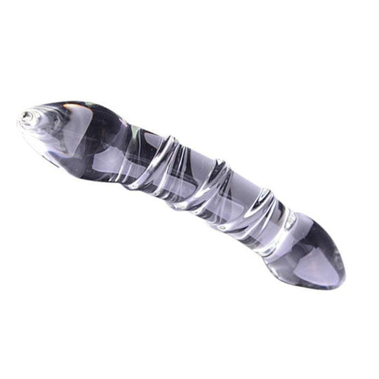 Threaded Glass Prostate Massager BDSM product view