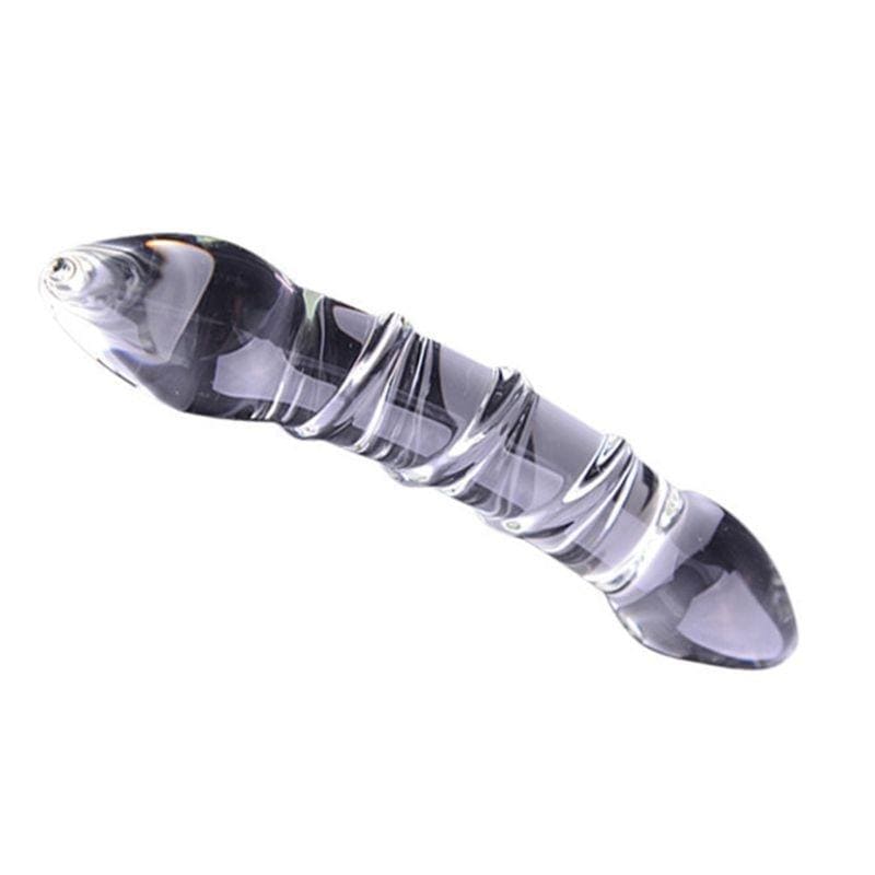 Threaded Glass Prostate Massager BDSM product view