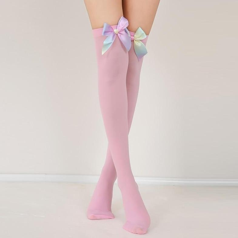 Sissy Bow Tie Stockings product view