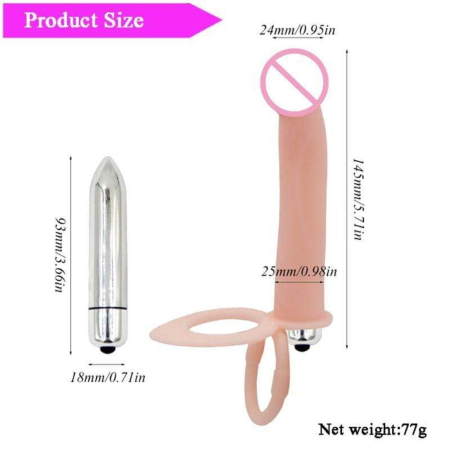 Erotic Stuffing Double Penetration Strap On BDSM, gallery view 4