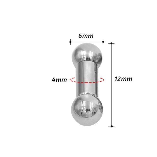 Titanium Prince Albert Jewelry Piercing BDSM, gallery view 4