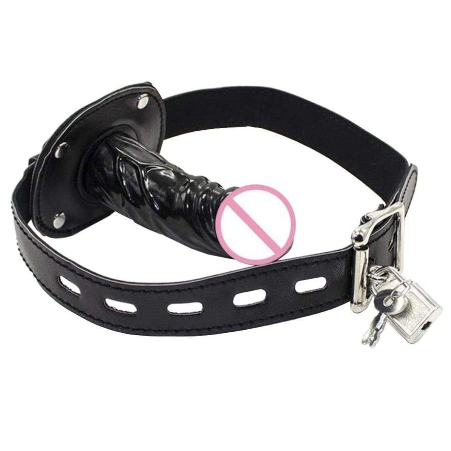 Locked and Loaded Penis Gag BDSM product view