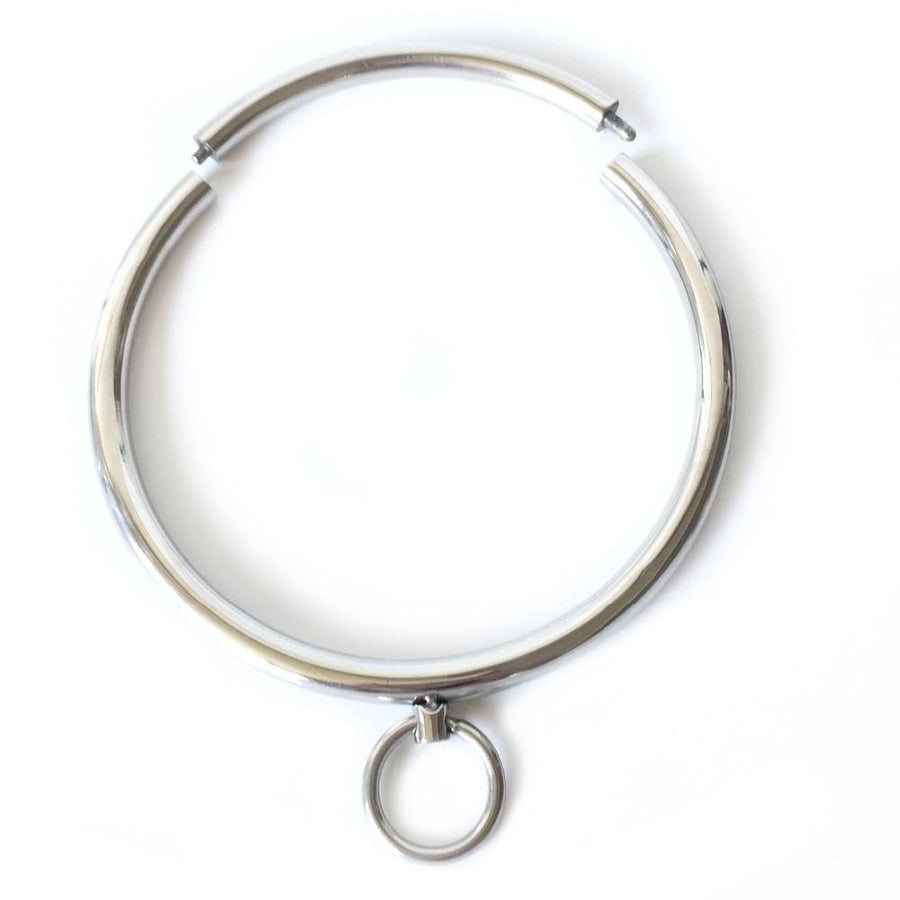 Rounded Stainless Locking Eternity Collar, gallery view 5