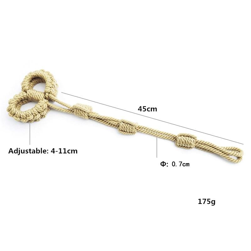Adjustable Bondage Play Rope Handcuffs BDSM, gallery view 7