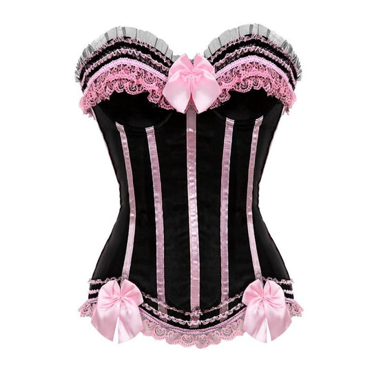 Bows Ruffles Sissy Corset product view