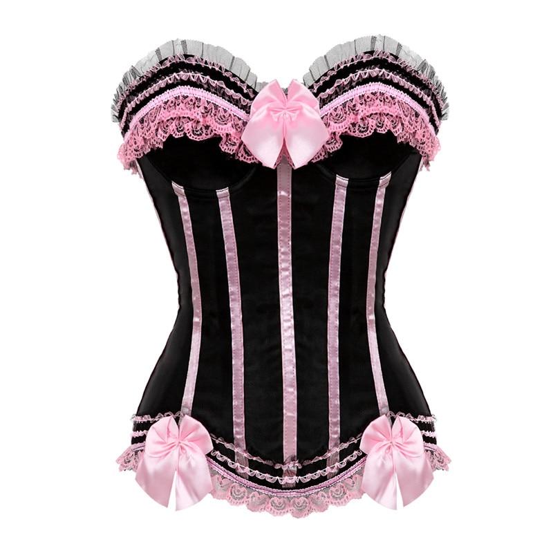 Bows Ruffles Sissy Corset product view
