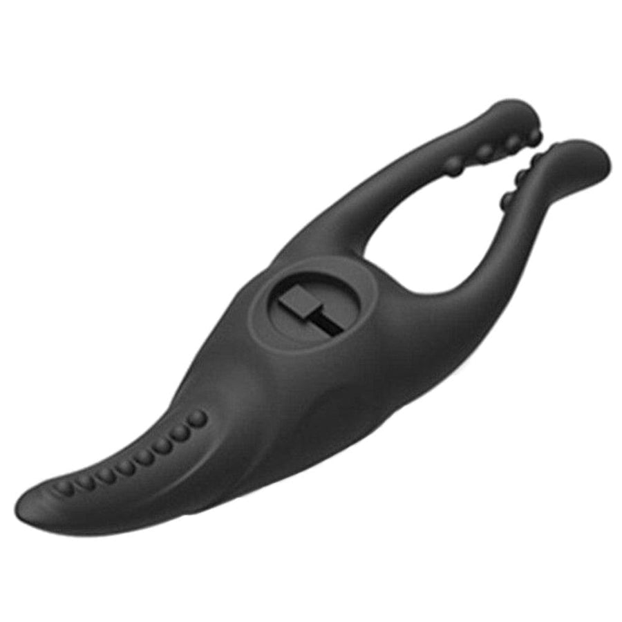 BDSM Silicone Vibrating Clitoris Clamp, gallery view 6