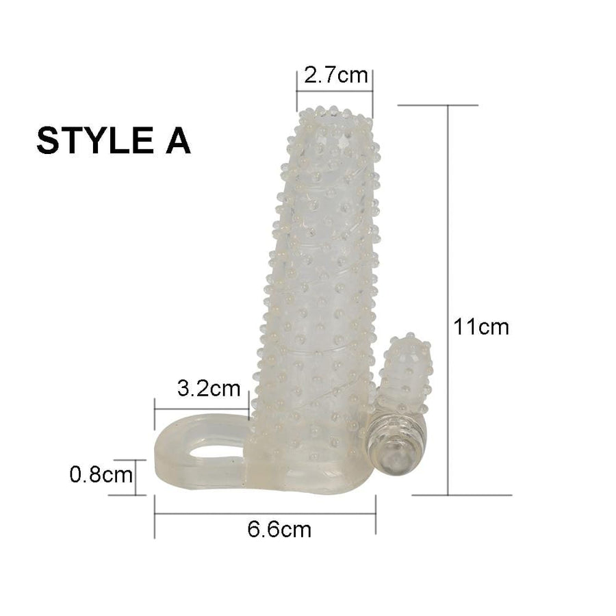 Single-Frequency Hollow Vibrating Cock Sleeve BDSM, gallery view 11