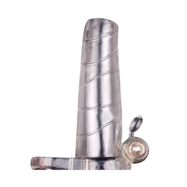 Single-Frequency Hollow Vibrating Cock Sleeve BDSM, gallery view 5