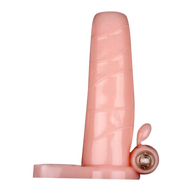 Single-Frequency Hollow Vibrating Cock Sleeve BDSM, gallery view 7