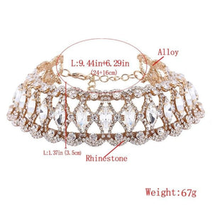 Neck Bling Slave Collar Jewelry