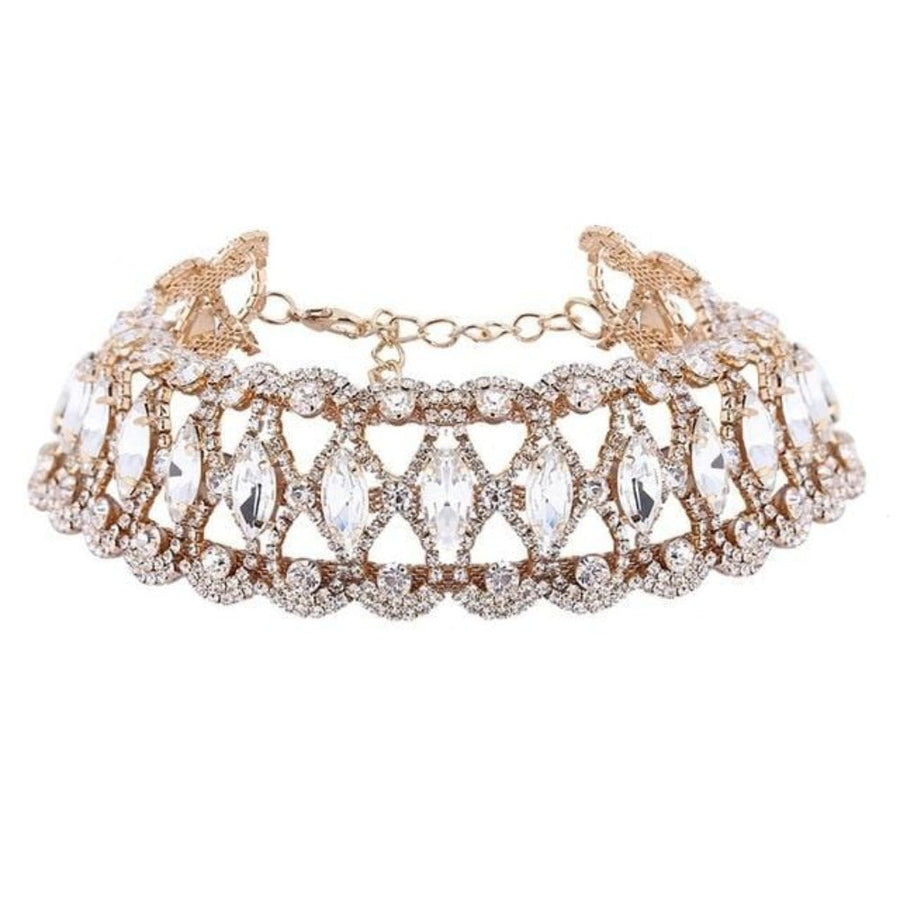 Neck Bling Slave Collar Jewelry, gallery view 2