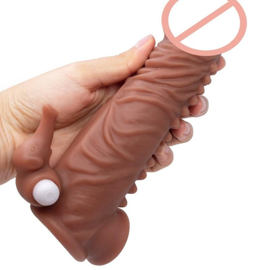 Horny Elephant Vibrating Penis Extension BDSM, gallery view 3