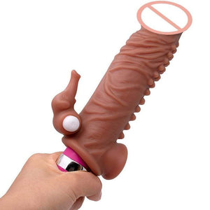 Horny Elephant Vibrating Penis Extension BDSM