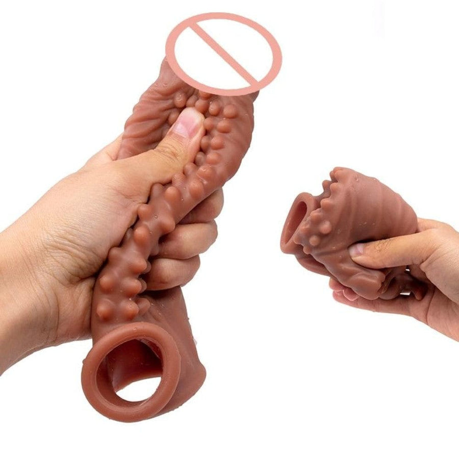 Horny Elephant Vibrating Penis Extension BDSM, gallery view 6
