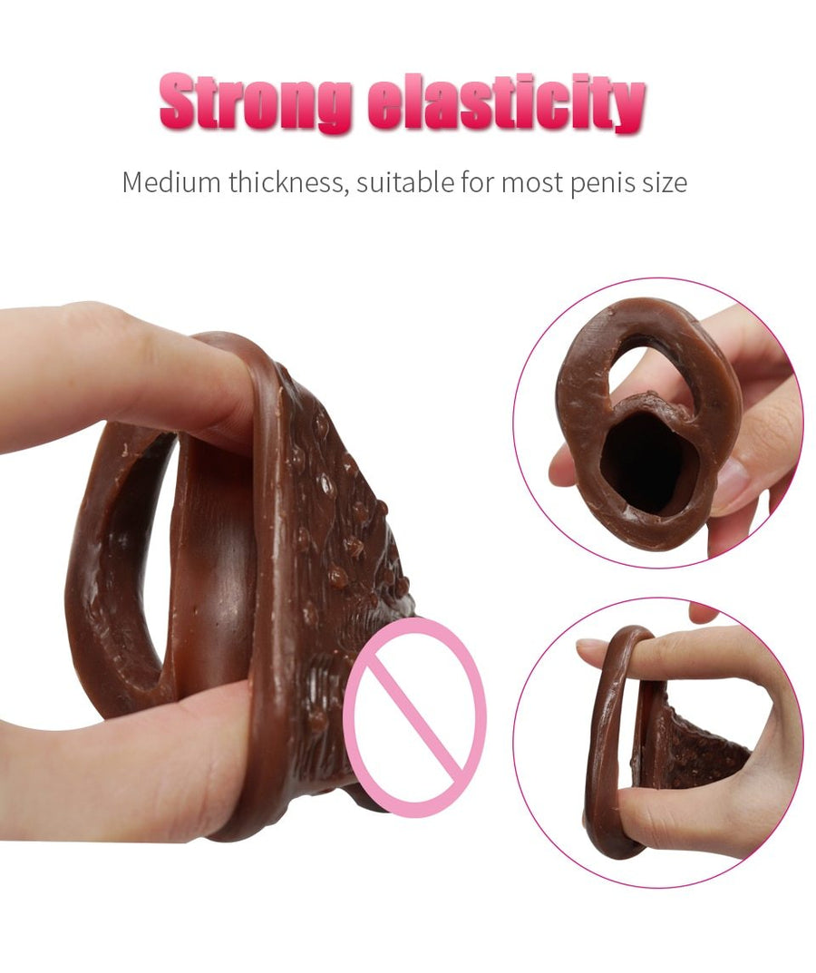 Chocolate Goodness Penis Sleeve BDSM, gallery view 5