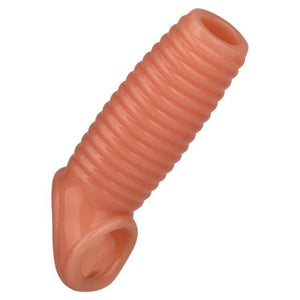 Orgasmically-Textured Hollow Penis Girth Sleeve BDSM