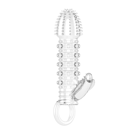 Pure Satisfaction Vibrating Cock Sheath BDSM product view