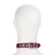 Load image into Gallery viewer, O Ring Bondage Leather Collars for Humans

