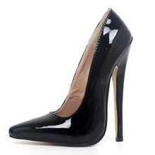 Load image into Gallery viewer, 18CM Pointed Toe Stiletto Pumps
