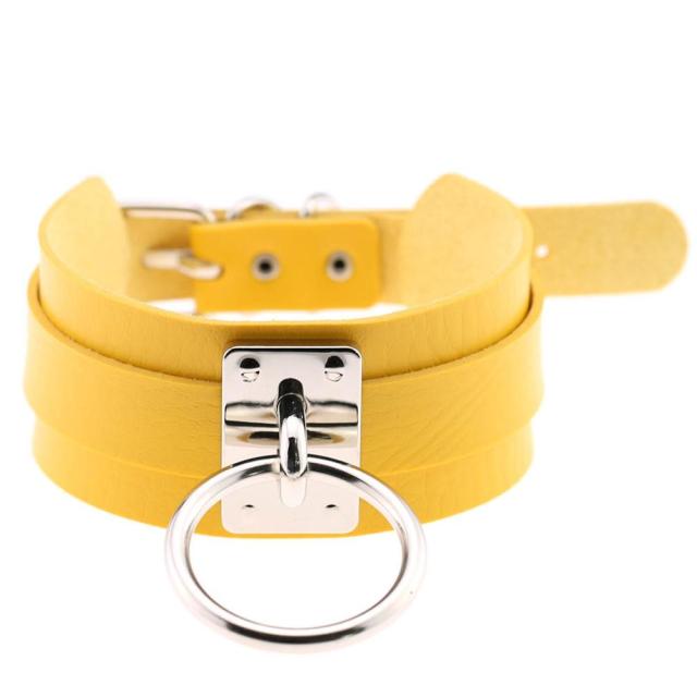 Handmade Leather Collar BDSM, gallery view 6