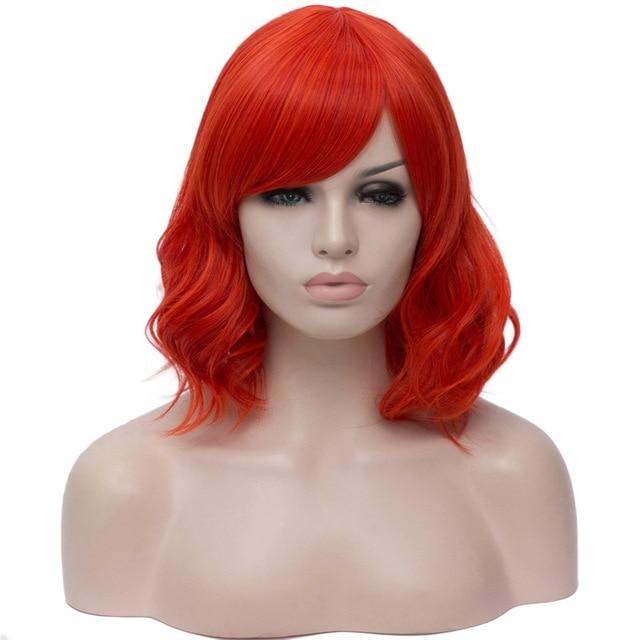14 Inches Short Wig with Bangs, gallery view 2
