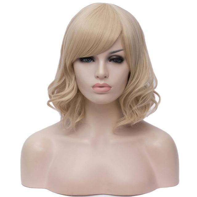 14 Inches Short Wig with Bangs, gallery view 6
