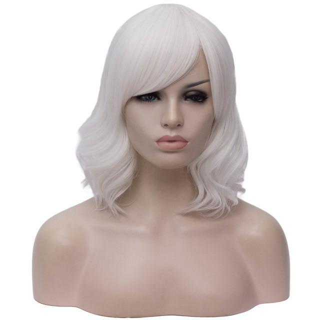 14 Inches Short Wig with Bangs product view