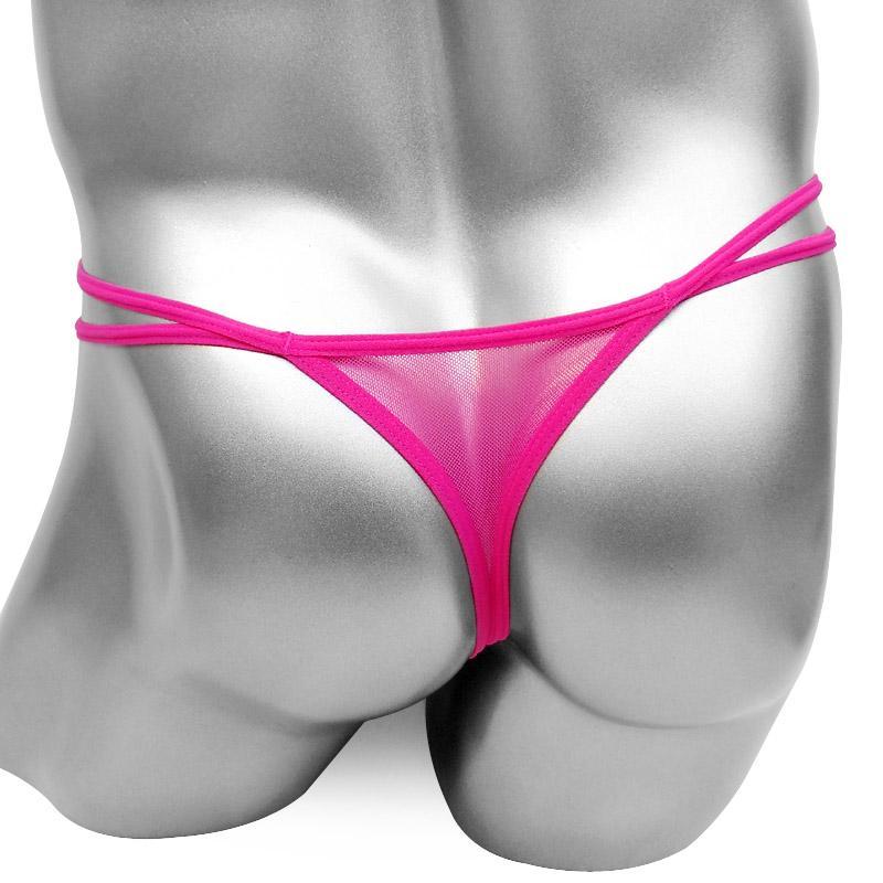 Crotchless Lace Sissy Thong, gallery view 2