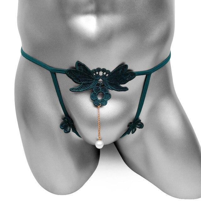 Luxury Open Crotch Sissy Panty, gallery view 5