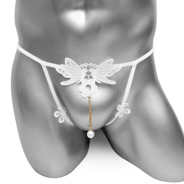 Luxury Open Crotch Sissy Panty, gallery view 3