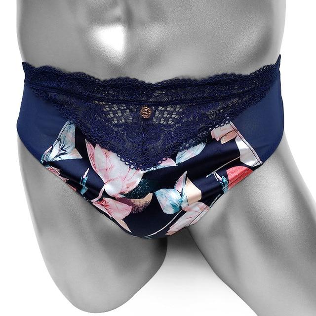 High Cut Satin Sissy Panties product view