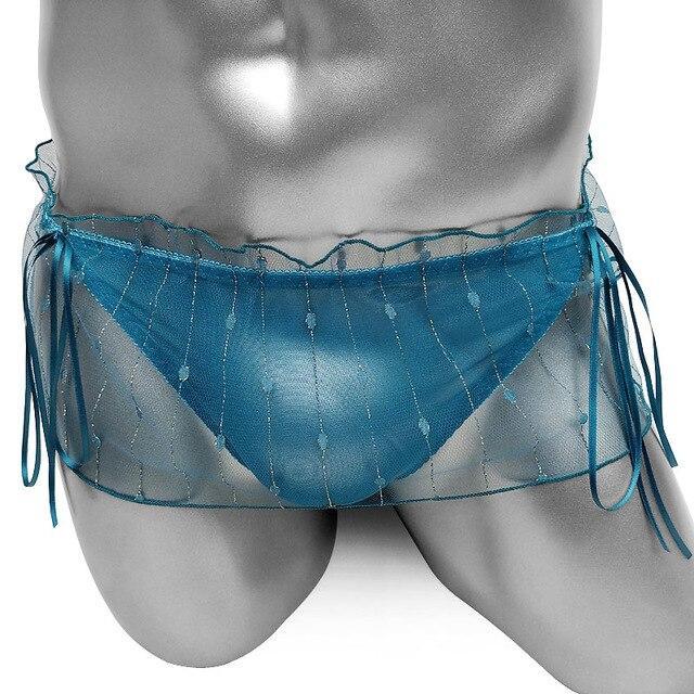 Skirted Mesh Sissy Panties, gallery view 4