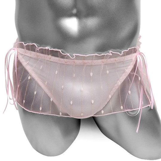 Skirted Mesh Sissy Panties product view