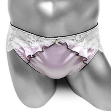 Load image into Gallery viewer, Ruffled Lace Satin Sissy Panties
