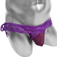 Load image into Gallery viewer, Ella Lace Sissy Pouch Panties
